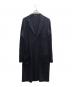 Yohji Yamamoto COSTUME D'HOMME（ヨウジヤマモトコスチュームドオム）の古着「ウールチェスターコート」｜ネイビー