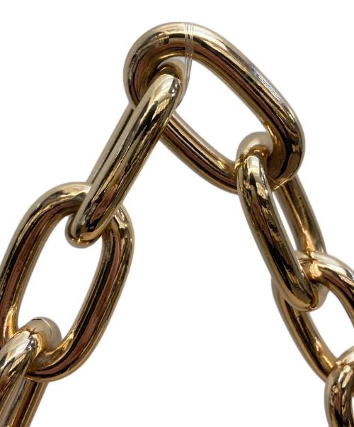 a point etc（アー ポワン ウテセ）a point etc (アー ポワン ウテセ) チェーンフラップカゴバッグ ベージュの古着・服飾アイテム