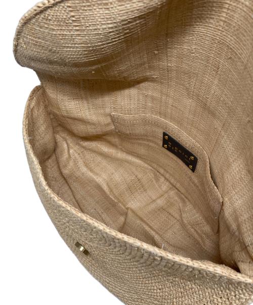 a point etc（アー ポワン ウテセ）a point etc (アー ポワン ウテセ) チェーンフラップカゴバッグ ベージュの古着・服飾アイテム