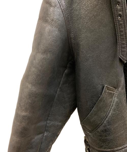 AVIREX（アヴィレックス）AVIREX (アヴィレックス) B-3 ムートンジャケット ブラック サイズ:38の古着・服飾アイテム