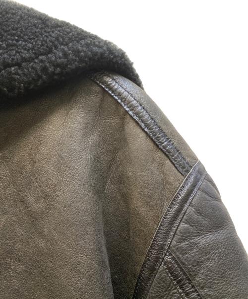 AVIREX（アヴィレックス）AVIREX (アヴィレックス) B-3 ムートンジャケット ブラック サイズ:38の古着・服飾アイテム