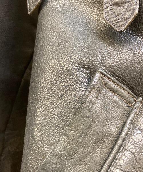 AVIREX（アヴィレックス）AVIREX (アヴィレックス) B-3 ムートンジャケット ブラック サイズ:38の古着・服飾アイテム