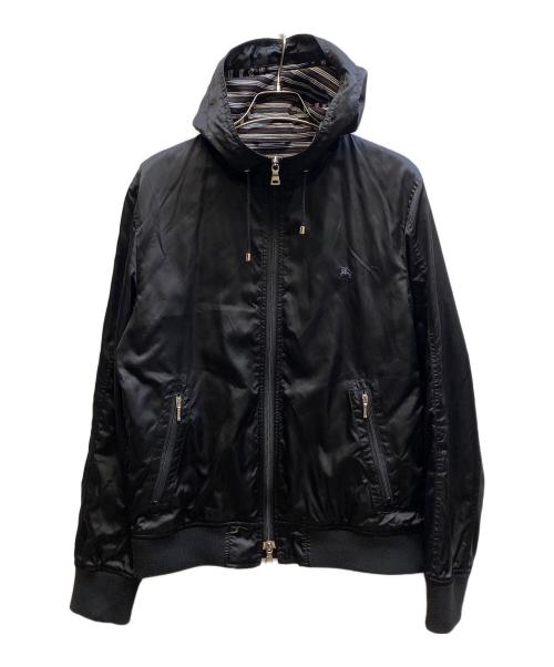 BURBERRY BLACK LABEL（バーバリーブラックレーベル）BURBERRY BLACK LABEL (バーバリーブラックレーベル) ナイロンジャケット ブラック サイズ:Mの古着・服飾アイテム