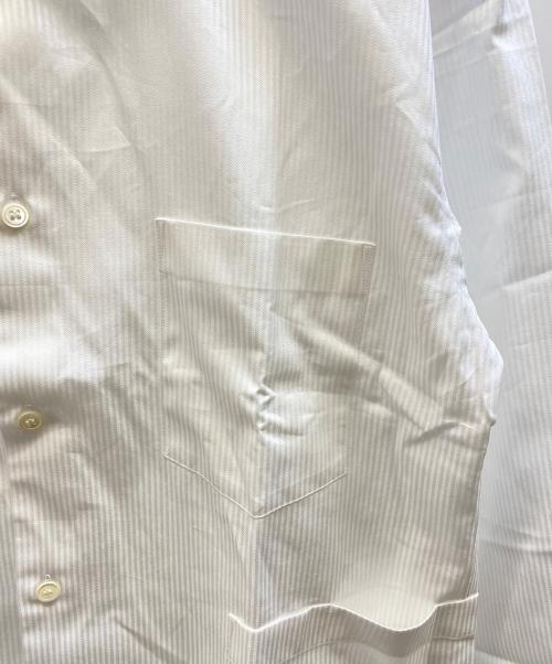 COMME des GARCONS HOMME DEUX（コムデギャルソン オム ドゥ）COMME des GARCONS HOMME DEUX (コムデギャルソン オム ドゥ) シャドーストライプシャツ ホワイト サイズ:Mの古着・服飾アイテム