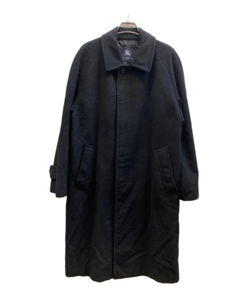 BURBERRY LONDON（バーバリーロンドン）BURBERRY LONDON (バーバリーロンドン) ラグランスリーブカシミヤコート ブラック サイズ:-の古着・服飾アイテム