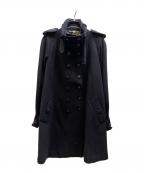 BURBERRY LONDONバーバリーロンドン）の古着「カシミヤ混コート」｜ブラック