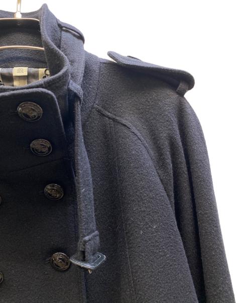 BURBERRY LONDON（バーバリーロンドン）BURBERRY LONDON (バーバリーロンドン) カシミヤ混コート ブラック サイズ:UK 6の古着・服飾アイテム