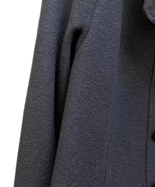 BURBERRY LONDON（バーバリーロンドン）BURBERRY LONDON (バーバリーロンドン) カシミヤ混コート ブラック サイズ:UK 6の古着・服飾アイテム