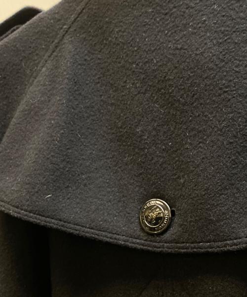 BURBERRY LONDON（バーバリーロンドン）BURBERRY LONDON (バーバリーロンドン) カシミヤ混コート ブラック サイズ:UK 6の古着・服飾アイテム