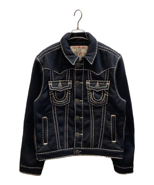 TRUE RELIGION（トゥルー レリジョン）TRUE RELIGION (トゥルー レリジョン) FREECE JIMMYジャケット ブラック サイズ:Mの古着・服飾アイテム