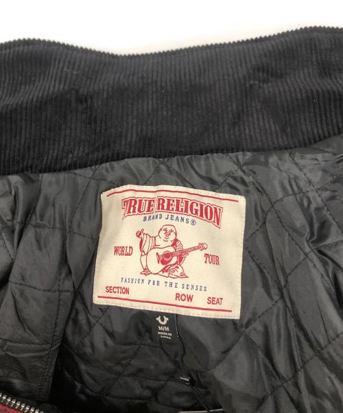 TRUE RELIGION（トゥルー レリジョン）TRUE RELIGION (トゥルー レリジョン) PLAID BLUE COLLARジャケット レッド サイズ:Mの古着・服飾アイテム