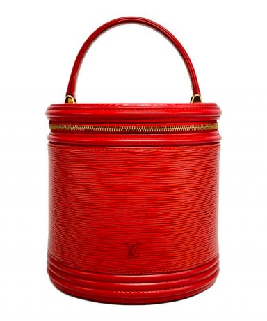 Louis Vuitton カンヌ旧デザインレアエピ　レッド　ヴィンテージ 中古・古着通販】LOUIS VUITTON (ルイ ヴィトン) エピ カンヌ