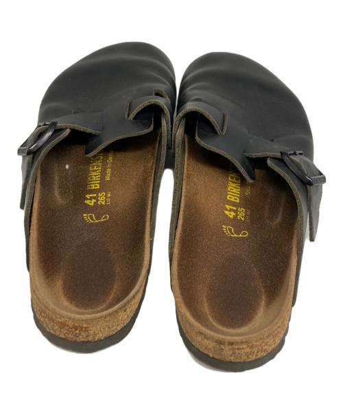 BIRKENSTOCK（ビルケンシュトック）BIRKENSTOCK (ビルケンシュトック) ボストン レザーサンダル ブラック サイズ:265の古着・服飾アイテム