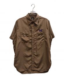 Needles（ニードルズ）の古着「S/S Work Shirt / KP180」｜ブラウン