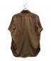 Needles (ニードルズ) S/S Work Shirt / KP180 ブラウン サイズ:M：10000円