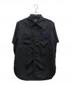 Needlesニードルズ）の古着「半袖シャツ / KP180」｜ブラック