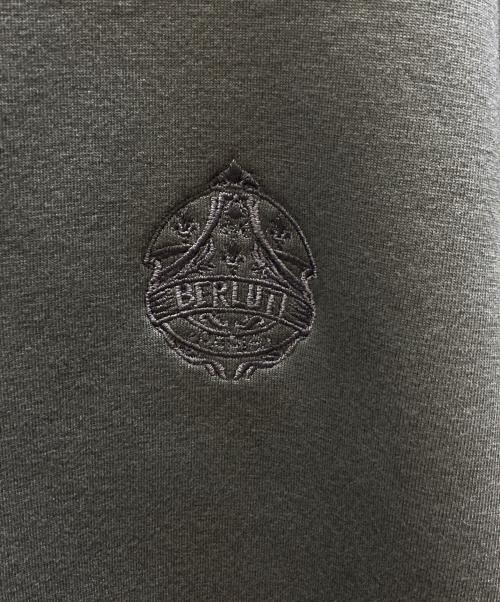 Berluti（ベルルッティ）Berluti (ベルルッティ) ジップパーカー ネイビー サイズ:XLの古着・服飾アイテム