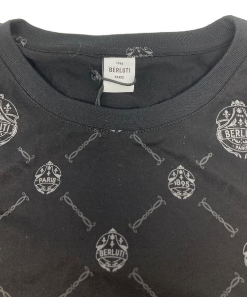 Berluti（ベルルッティ）Berluti (ベルルッティ) Signature T-Shirt / R18JRS54-001 ブラック サイズ:L 未使用品の古着・服飾アイテム