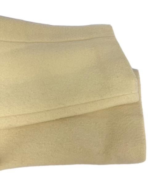 IENA（イエナ）IENA (イエナ) ラムウールノーカラーコート イエロー サイズ:38の古着・服飾アイテム