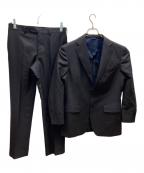 JUNKO SHIMADAジュンコシマダ）の古着「ロイヤルウール 紺無地スーツ」｜ネイビー