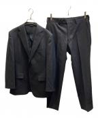 JUNKO SHIMADAジュンコシマダ）の古着「スリムロイヤルウールスーツ」｜ブラック