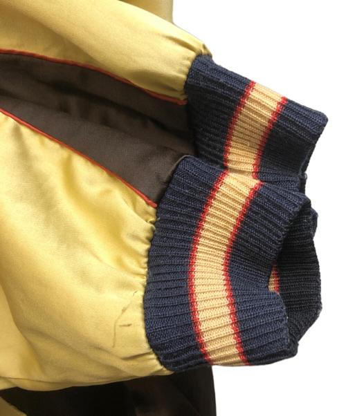 東洋エンタープライズ（トウヨウエンタープライズ）東洋エンタープライズ (トウヨウエンタープライズ) リバーシブルスカジャン「ドラゴン」×「軍艦」 ブラウン サイズ:Mの古着・服飾アイテム