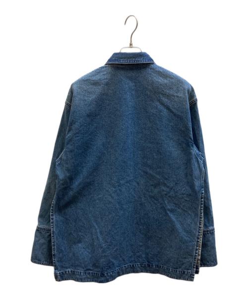 PEAS（ピース）PEAS (ピース) デニムプルオーバーシャツ インディゴ サイズ:Fの古着・服飾アイテム