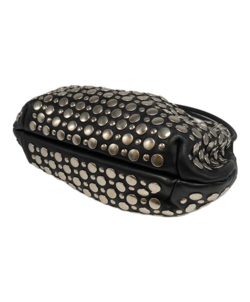 SONIA RYKIEL（ソニア リキエル）SONIA RYKIEL (ソニア リキエル) ドミノスタッズハンドバック ブラックの古着・服飾アイテム