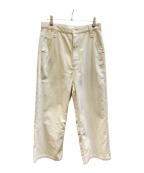 AMI Alexandre Mattiussiアミアレクサンドルマテュッシ）の古着「コーデュロイパンツ」｜ホワイト