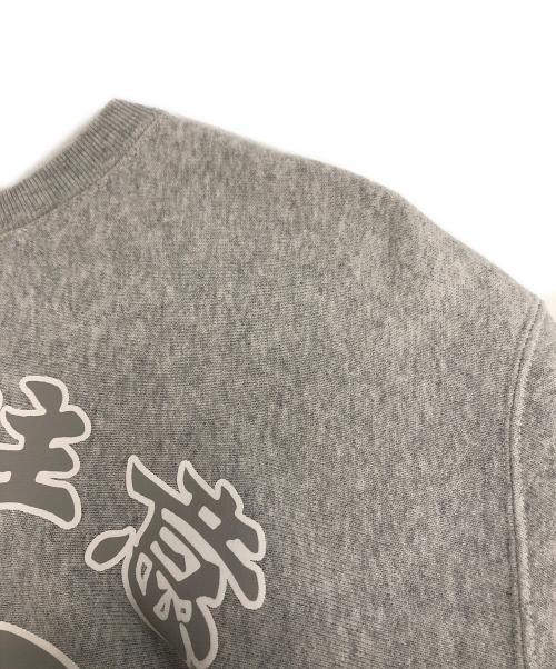 Champion REVERSE WEAVE（チャンピオン リバース ウィーブ）Champion REVERSE WEAVE (チャンピオン リバース ウィーブ) THE BLACK EYE PATCH (ブラックアイパッチ) クルーネックスウェット グレー サイズ:Lの古着・服飾アイテム