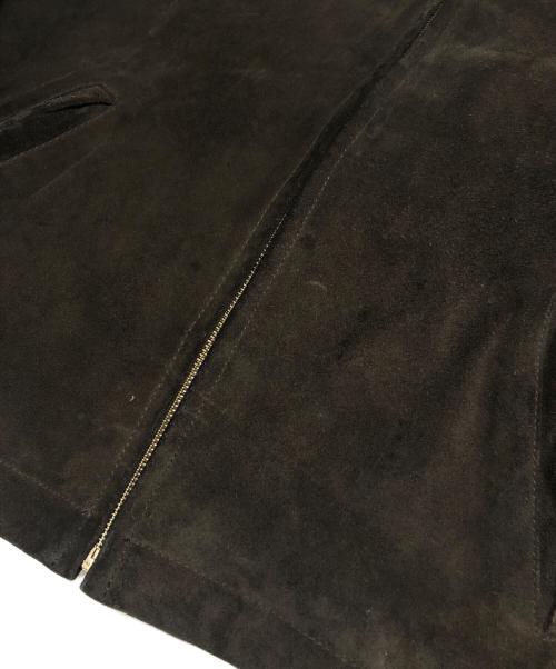 HARLEY-DAVIDSON（ハーレーダビッドソン）HARLEY-DAVIDSON (ハーレーダビッドソン) スウェードレザージャケット ブラウン サイズ:Sの古着・服飾アイテム