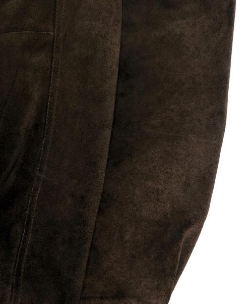 HARLEY-DAVIDSON（ハーレーダビッドソン）HARLEY-DAVIDSON (ハーレーダビッドソン) スウェードレザージャケット ブラウン サイズ:Sの古着・服飾アイテム