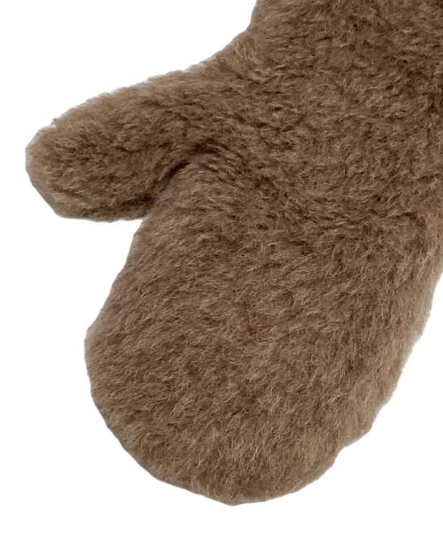 MaxMara（マックスマーラ）MaxMara (マックスマーラ) テディベアアームウォーマー ベージュ サイズ:S 未使用品の古着・服飾アイテム