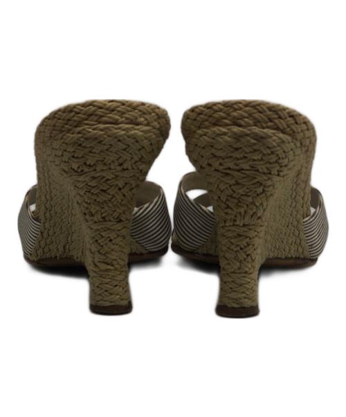 CHANEL（シャネル）CHANEL (シャネル) マリンウェッジソールサンダル ベージュ サイズ:-の古着・服飾アイテム