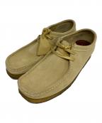 CLARKS ORIGINALSクラークス オリジナルズ）の古着「ワラビーシューズ」｜ベージュ