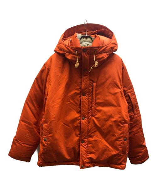 THE NORTHFACE PURPLELABEL（ザ・ノースフェイス パープルレーベル）THE NORTHFACE PURPLELABEL (ザ・ノースフェイス パープルレーベル) ライトウェイトツイル マウンテンショートダウンパーカ オレンジ サイズ:Lの古着・服飾アイテム