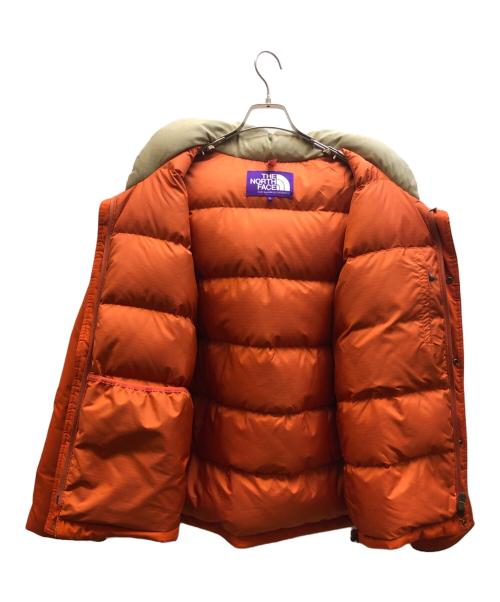THE NORTHFACE PURPLELABEL（ザ・ノースフェイス パープルレーベル）THE NORTHFACE PURPLELABEL (ザ・ノースフェイス パープルレーベル) ライトウェイトツイル マウンテンショートダウンパーカ オレンジ サイズ:Lの古着・服飾アイテム