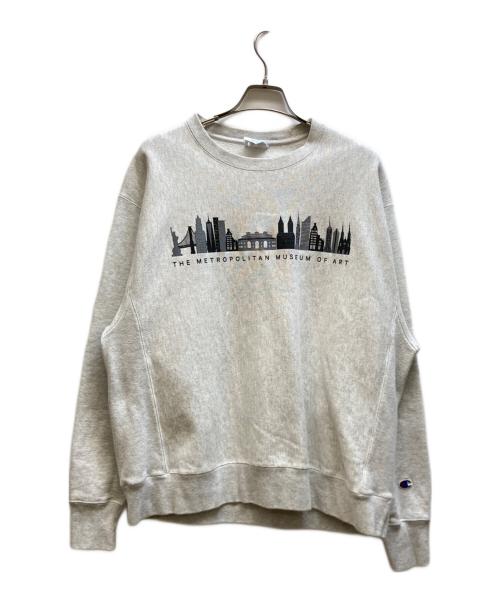 Champion REVERSE WEAVE（チャンピオン リバース ウィーブ）Champion REVERSE WEAVE (チャンピオン リバース ウィーブ) リバースウィーブスウェット グレー サイズ:Lの古着・服飾アイテム