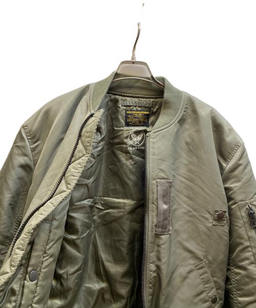 waiper（ワイパー）WAIPER (ワイパー) 最初期型 MA-1フライトジャケット グリーン サイズ:X-LARGEの古着・服飾アイテム