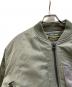 中古・古着 WAIPER (ワイパー) 最初期型 MA-1フライトジャケット グリーン サイズ:X-LARGE：13000円