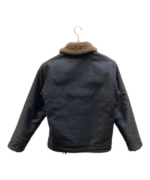 gold（ゴールド）gold (ゴールド) N-1デッキジャケット ブラック サイズ:36の古着・服飾アイテム