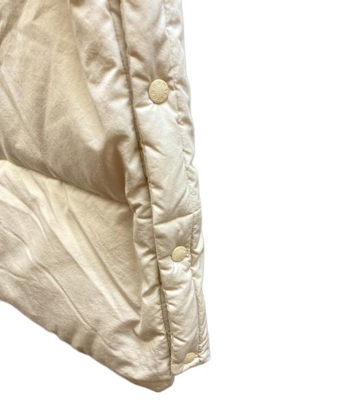 nanamica（ナナミカ）nanamica (ナナミカ) ロングダウンベスト ホワイト サイズ:WSの古着・服飾アイテム