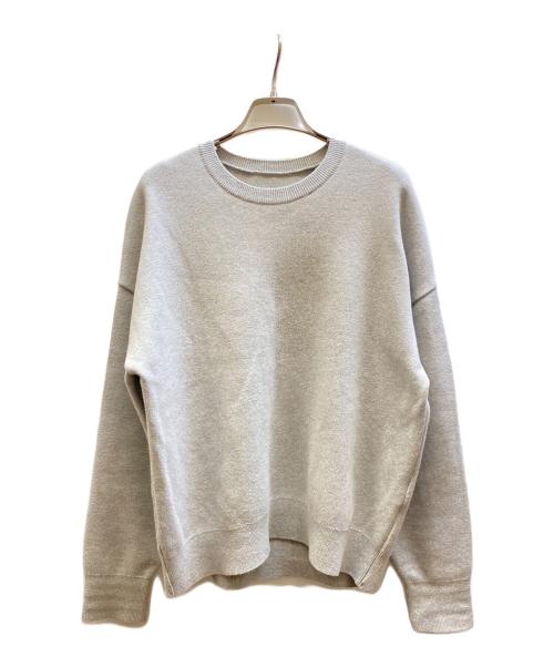 MUSE de Deuxieme Classe（ミューズ ドゥーズィエム クラス）MUSE de Deuxieme Classe (ミューズ ドゥーズィエム クラス) SMOOTH TOP クルーネックプルオーバー グレー サイズ:-の古着・服飾アイテム