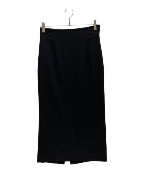 MUSE de Deuxieme Classe（ミューズ ドゥーズィエム クラス）MUSE de Deuxieme Classe (ミューズ ドゥーズィエム クラス) トリアセジョーゼット ハイウエストスカート ブラック サイズ:38の古着・服飾アイテム