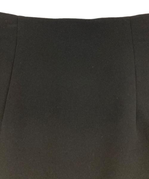 MUSE de Deuxieme Classe（ミューズ ドゥーズィエム クラス）MUSE de Deuxieme Classe (ミューズ ドゥーズィエム クラス) トリアセジョーゼット ハイウエストスカート ブラック サイズ:38の古着・服飾アイテム