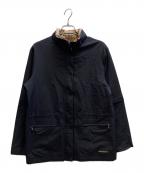 BURBERRY GOLFバーバリーゴルフ）の古着「ナイロンジャケット」｜ブラック