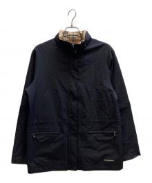 BURBERRY GOLF（バーバリーゴルフ）の古着「ナイロンジャケット」｜ブラック