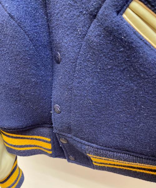 STYLE EYES（スタイルアイズ）STYLE EYES (スタイルアイズ) スタジャン ネイビー サイズ:38の古着・服飾アイテム