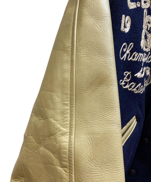 STYLE EYES（スタイルアイズ）STYLE EYES (スタイルアイズ) スタジャン ネイビー サイズ:38の古着・服飾アイテム