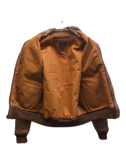 BUZZ RICKSON'S（バズリクソンズ）BUZZ RICKSON'S (バズリクソンズ) A-2フライトジャケット ブラウン サイズ:38の古着・服飾アイテム